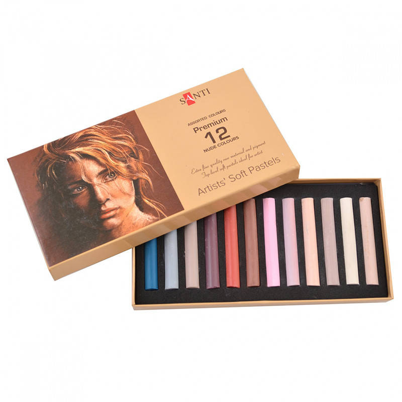 

Набор сухой пастели Santi Nude colours 12 цветов