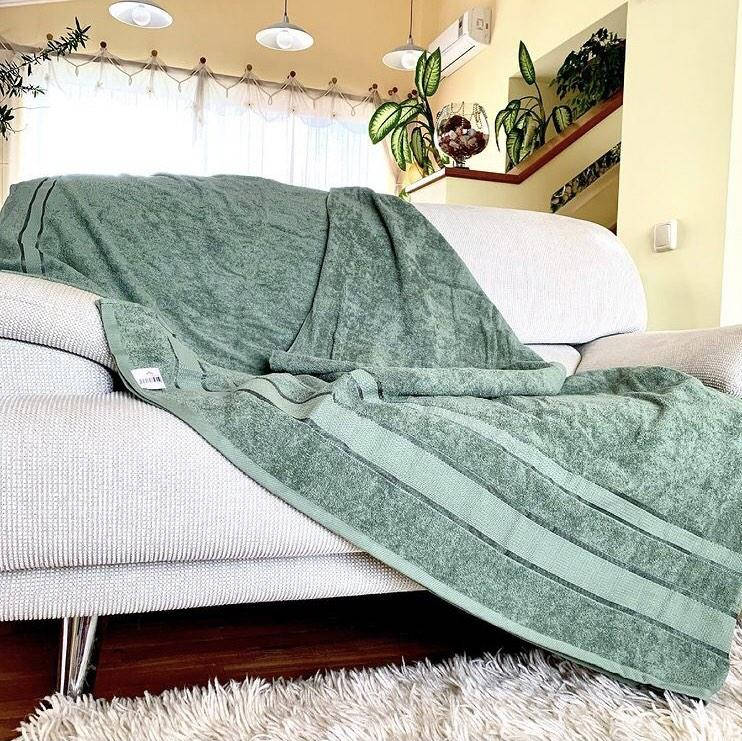 

Махровая простыня, Оливковый