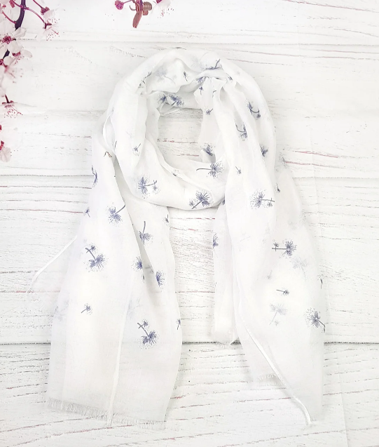 

Тонкий шарф Fashion Амелия из вискозы 180*80 см белый