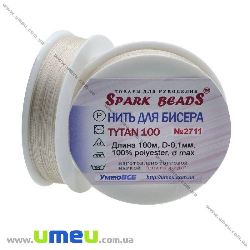 

Нить для бисера Титан 100, Льняная оч. св. №2711, 100 м (MUL-010600)