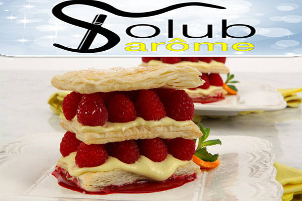 

Ароматизатор Solubarome Raspberry Sabayon (Малиновый десерт) 5 мл.