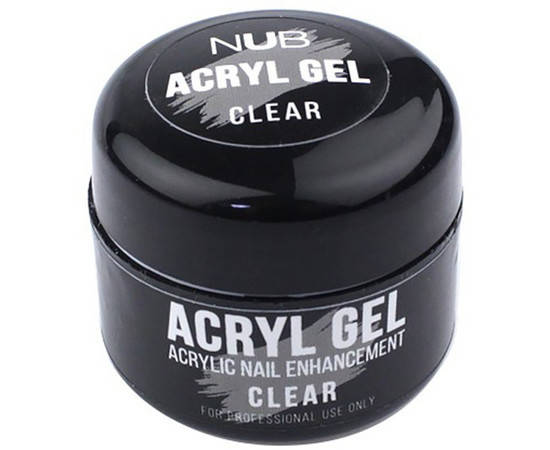 

Акрил-гель NUB Acryl Gel Clear 5 г, прозрачный