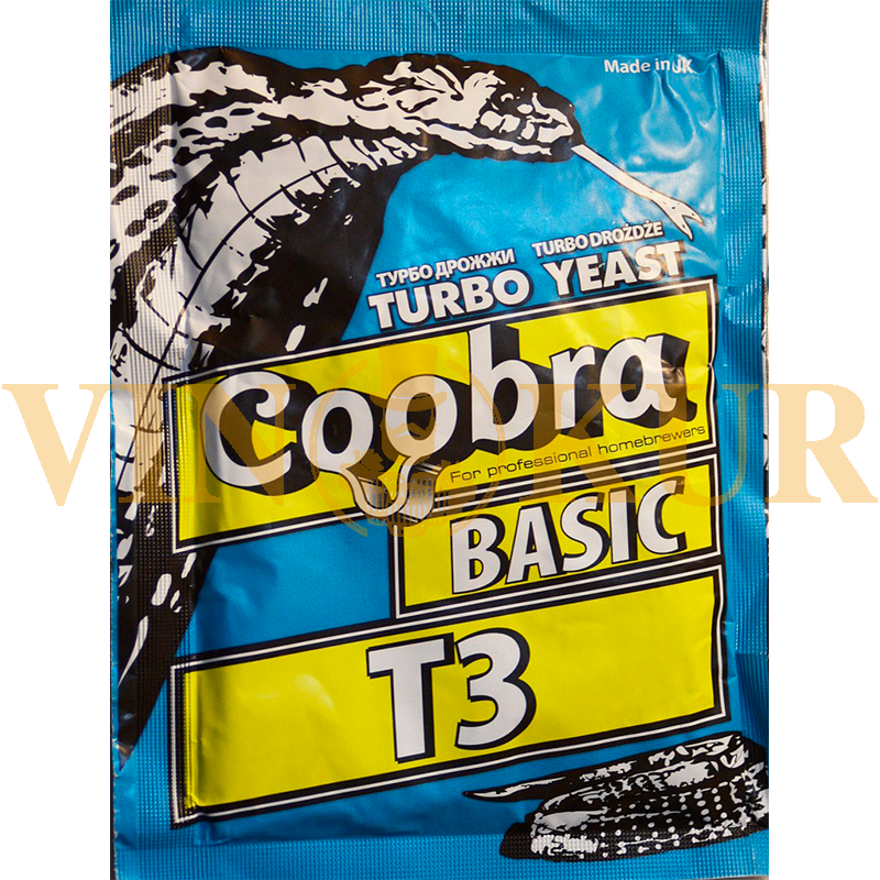 

Турбо дрожжи Coobra Basic Т3, 90 г