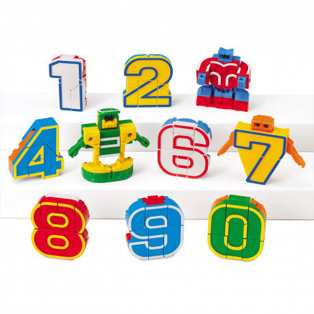 

Набор "Цифры трансформеры" Lakeshore, Разные цвета