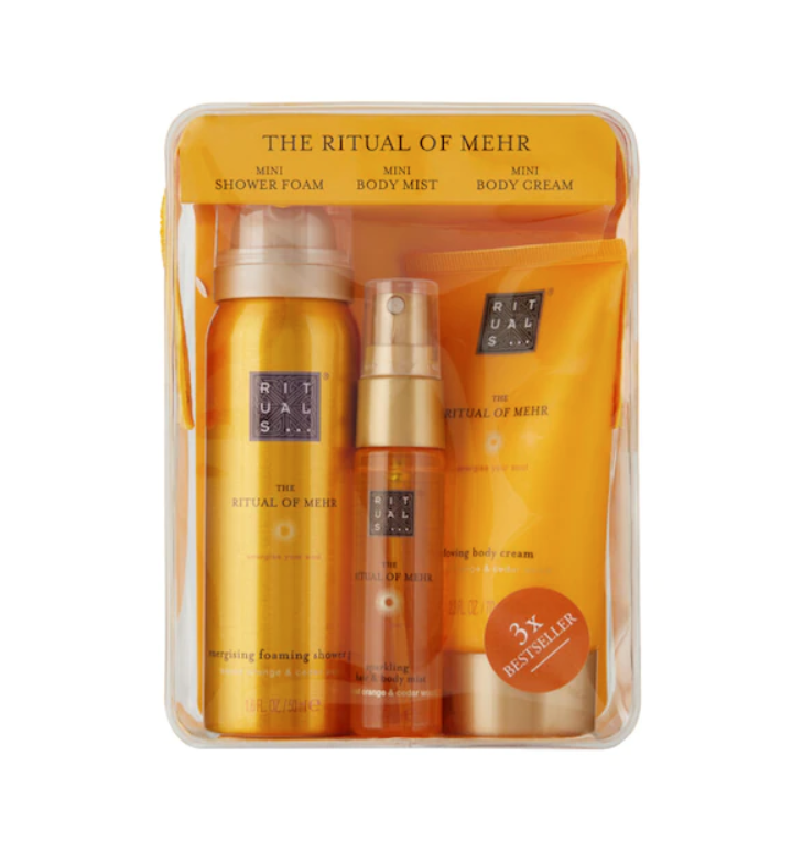 

Набор Rituals RITUALS The Ritual of Mehr - Beauty Pouch 2021 Cofanetto Corpo e Bagno