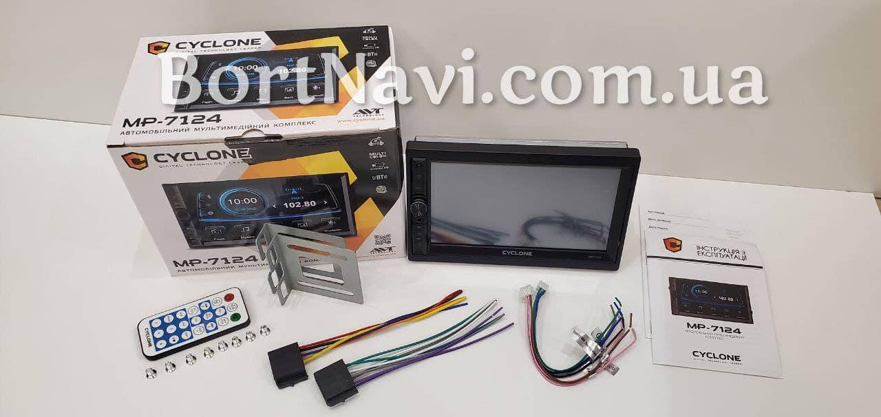 

Автомагнитола 2DIN CYCLONE MP-7124