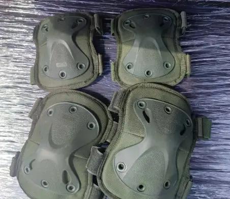 

Наколенники и налокотники тактические, защитные "Eagle KN-04" (Олива)