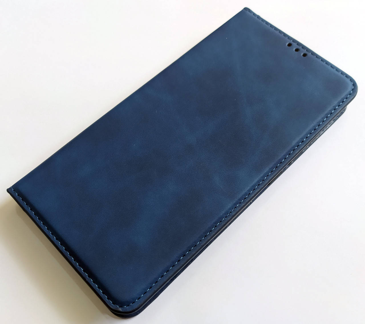 

Чехол книжка Leather Book для Xiaomi Mi Note 10 Синий