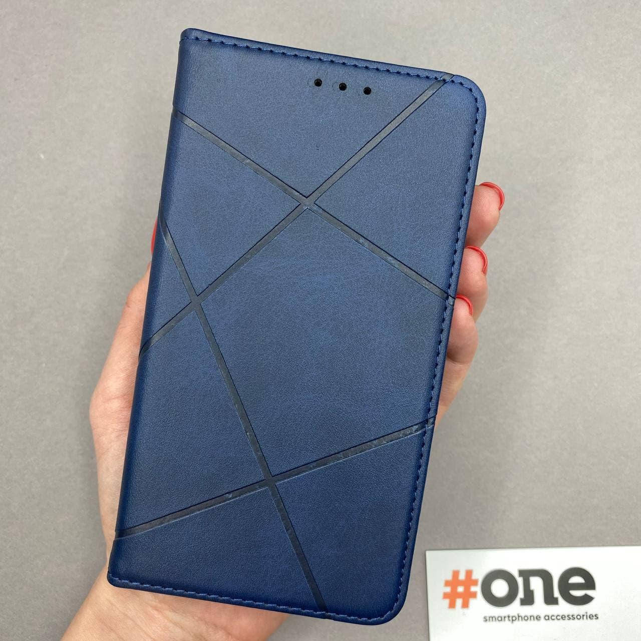 

Чехол-книга для Xiaomi Redmi 4x с магнитом подставкой карманом чехол книжка на телефон редми 4х синяя, Синий