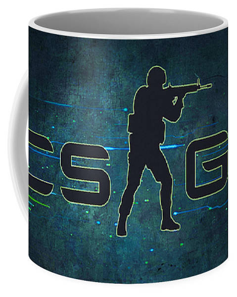

Кружка КС:ГО CS:GO Контр Страйк Dark logo CS:GO 03.140, Белый