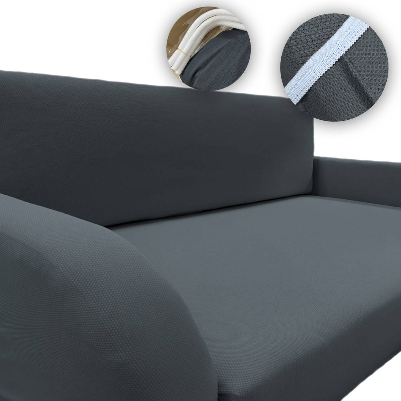 

Чехол на диван NOKTA. Графит (Karna Home Collection)