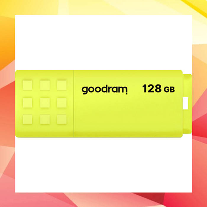 

USB флеш накопитель GOODRAM 128GB UME2 Yellow USB 2.0 (UME2-1280Y0R11), Желтый