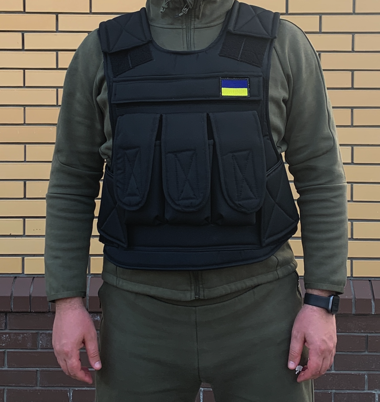 

Плитоноска разгрузка под броник черный