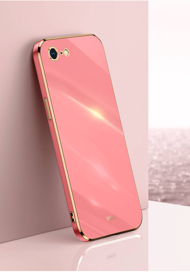 

Чехол 6D Plating для Apple iPhone 7 / 8 / SE 2020 Hawthorn Red, Разные цвета