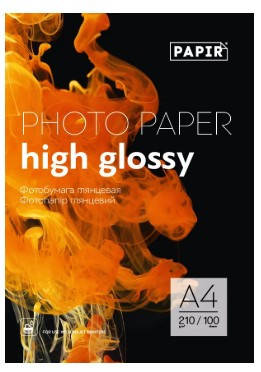 

Глянцевая фотобумага PAPIR A4 210 г./м. (100 листов) Superior