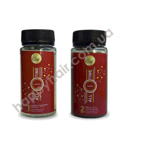 

Набор для кератинового выпрямления волос Zap All Time 2х200 мл