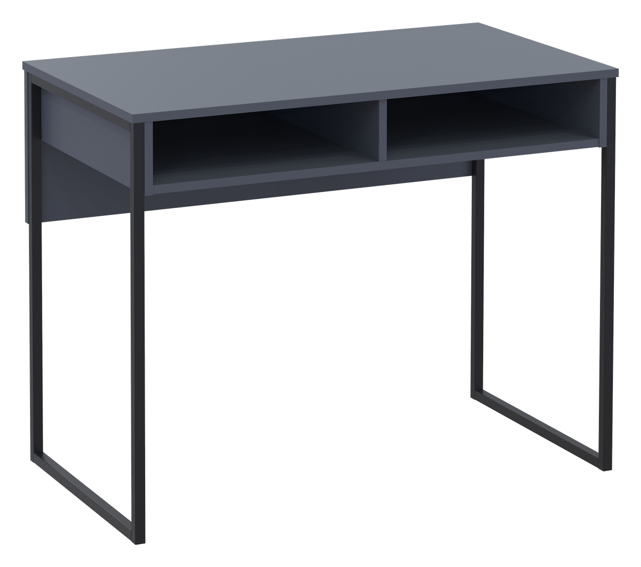 Стіл письмовий Doros Барт Графіт з полицею 100х55х78.1 (41510113) 5