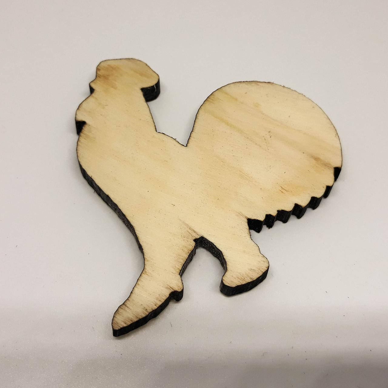 

Заготовка под магнит "Петушок" фанера |для декупажа |под декорирование |для росписи| 7х6 см