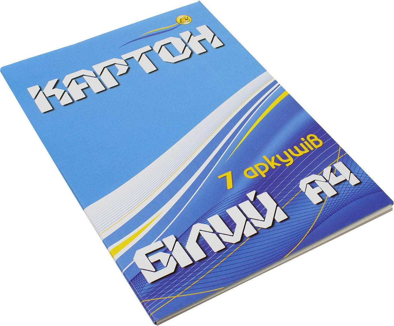 

Картон білий A4 7арк./Тетрада/(25)