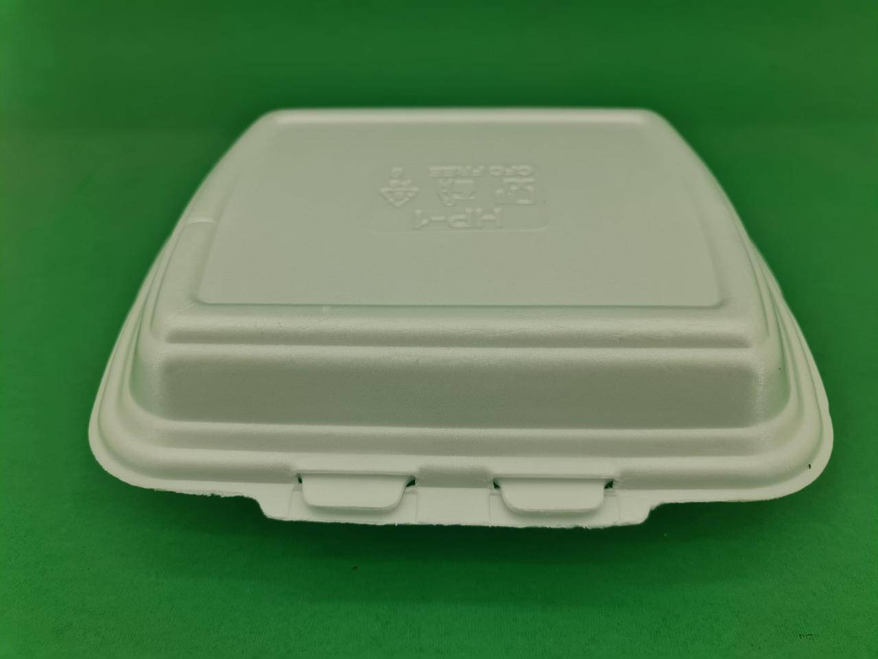 

Ланч-бокс из вспененного полистирола с крышкой (250*210*70) белый HP-1 (125 шт)