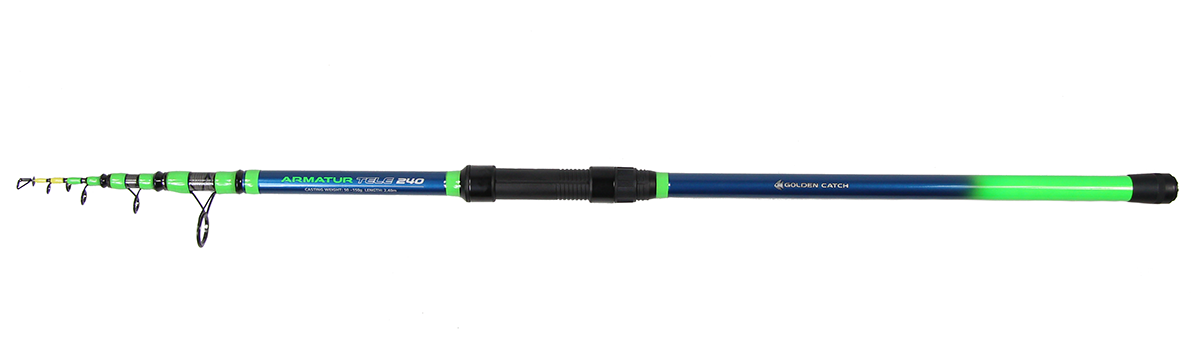 

Спиннинг Golden Catch Armatur Tele 2.40м (50-150гр)
