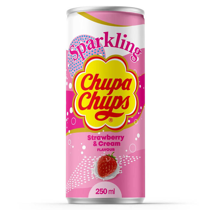 

Газировка Chupa Chups Strawberry Cream 250 ml