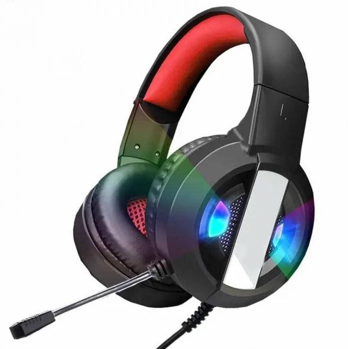 

Игровые наушники с микрофоном и RGB подсветкой MISDE A8, Черный