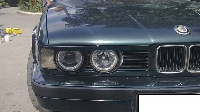 

Реснички прямые на БМВ Е34( BMW E34)