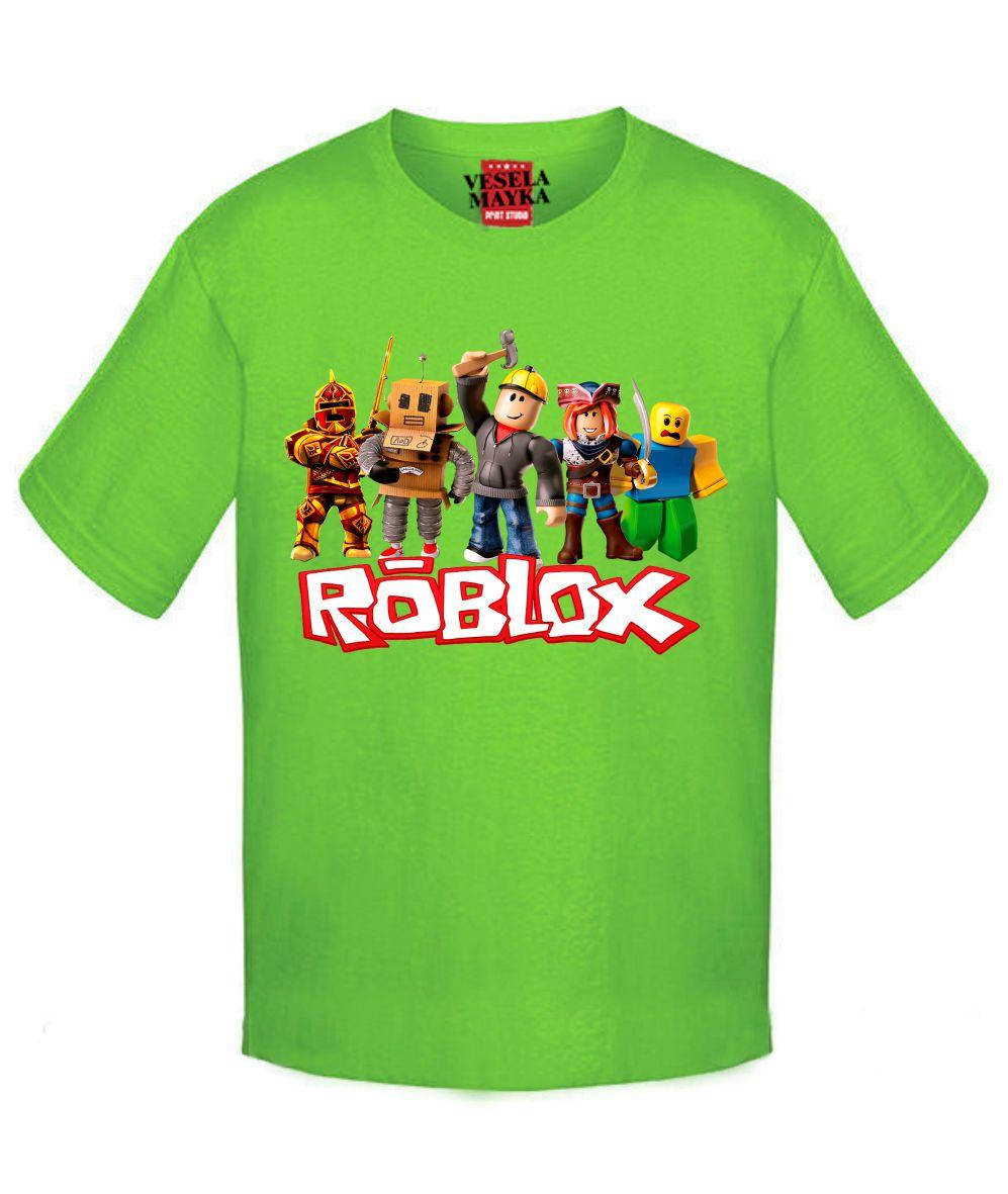 

Футболка Roblox 8 (Роблокс) Зеленый, 128