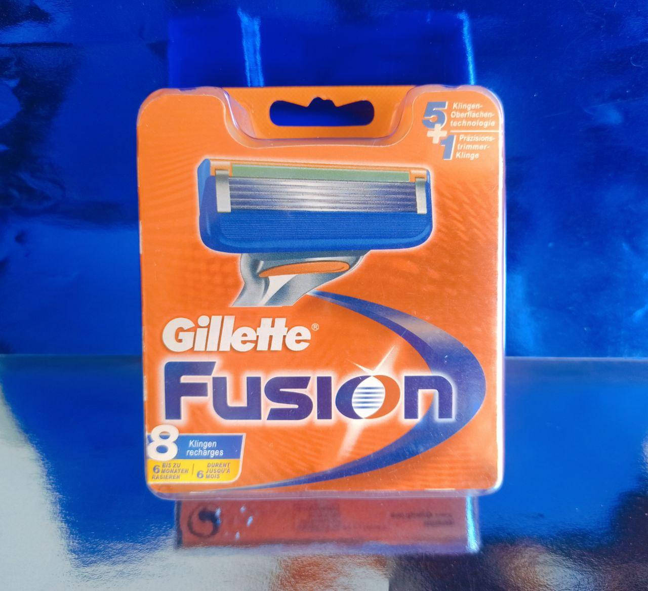 

Сменные кассеты (лезвия) для бритья Gillette Fusion 8шт. в упаковке