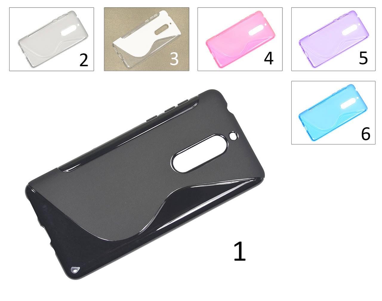 

Силиконовый чехол для Nokia 5 Dual SIM