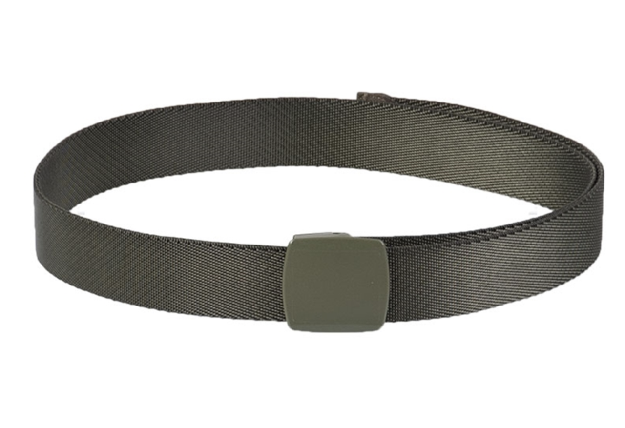 

Ремень брючной HOSENGÜRTEL QUICK RELEASE 38 MM нейлон цвет олива ширина 3.8см х 130 см Mil-tec Германия, Оливковый