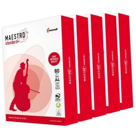 

Папір офісний А4 Maestro Standart 80г/м 500арк., Словакия, Белый