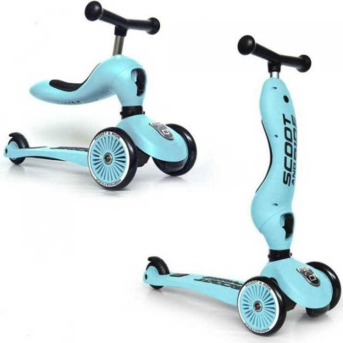 

Самокат-беговел 2 в 1 Scoot and Ride Highwaykick 1 Blueberry