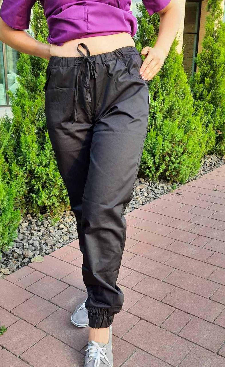 

Женские медицинские коттоновые штаны на резинке.