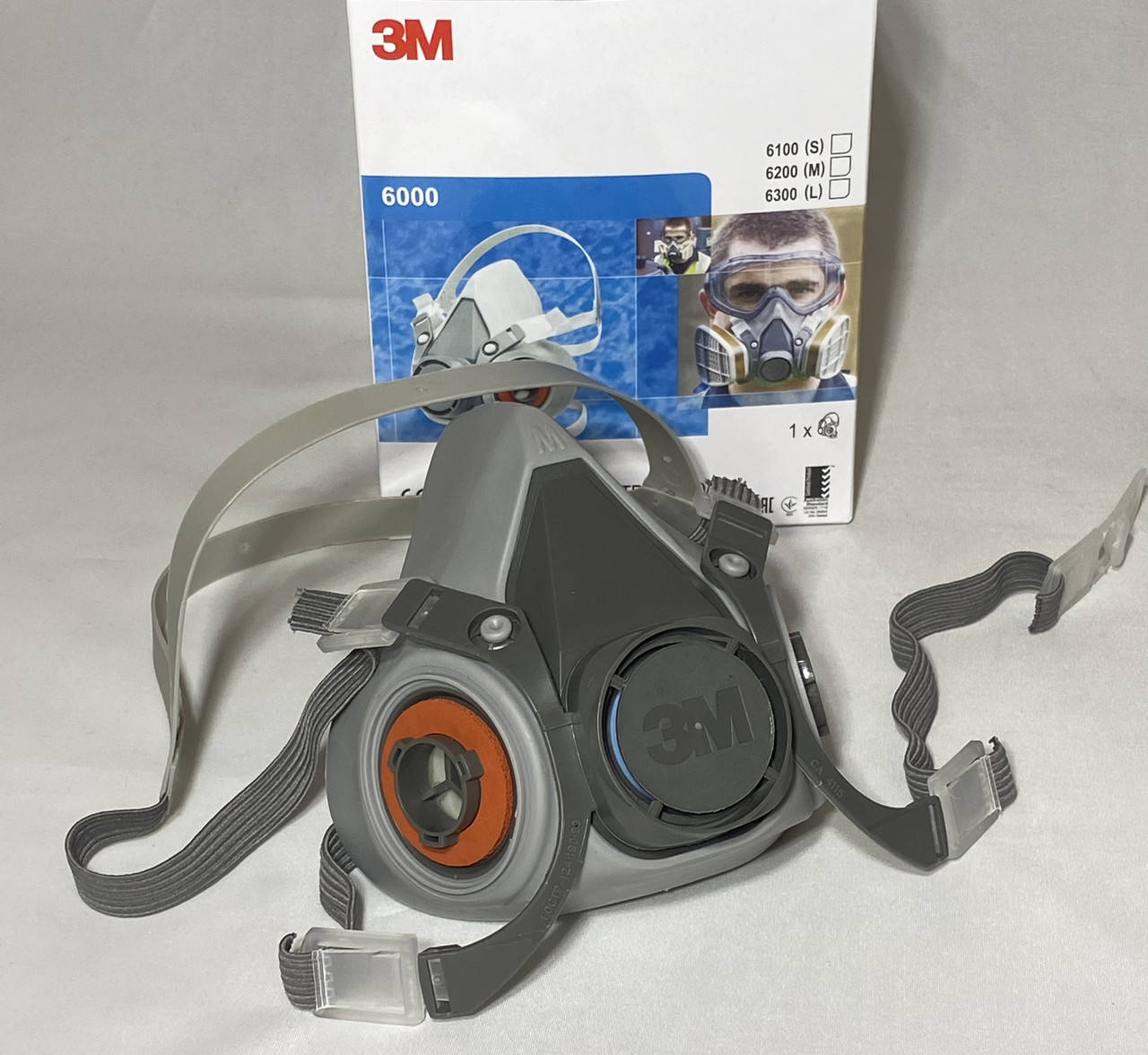 

Полумаска 3M 6200