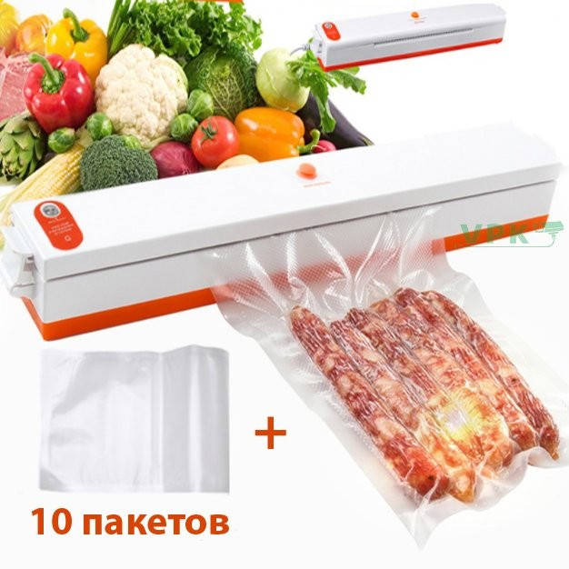 

Вакуумний пакувальник вакуматор Freshpack Pro Red Fish з пакетами