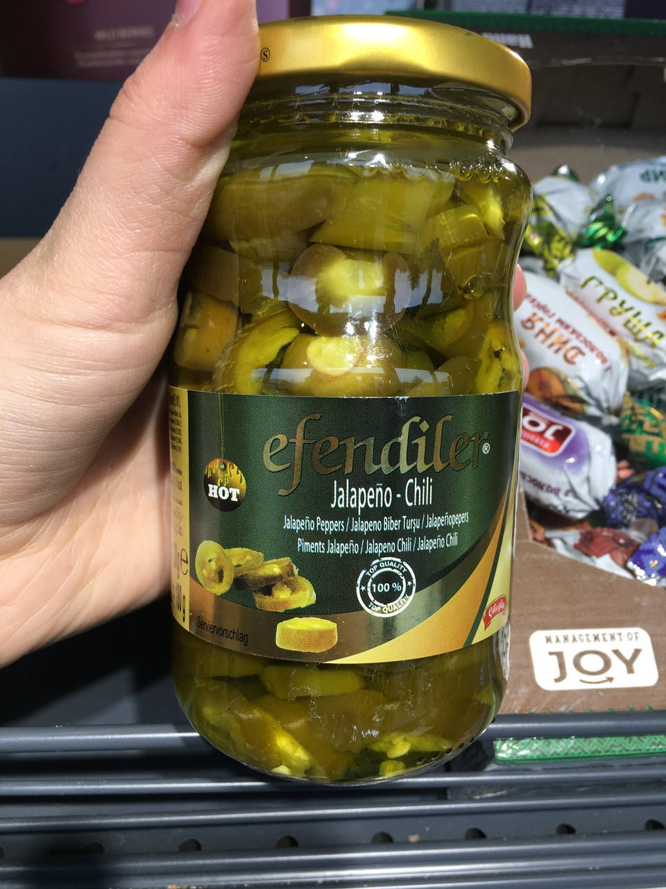 

Халапеньо чилі мариноване "Efendiler"330гр.