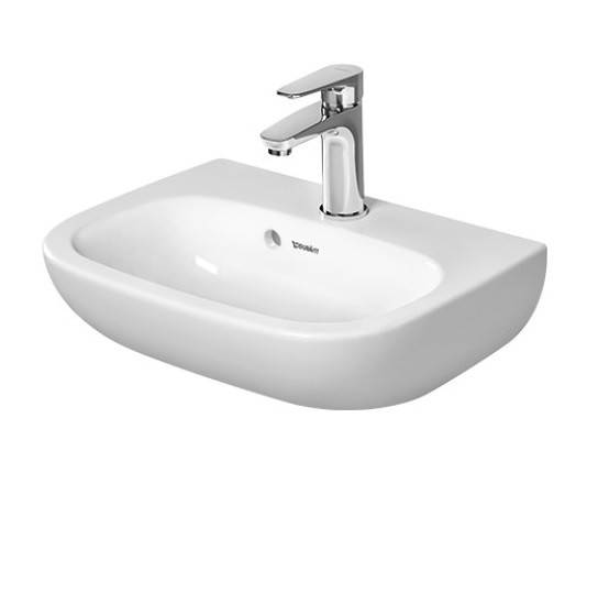 

Маленькая подвесная раковина 450x340 Duravit D-Code Германия, Белый