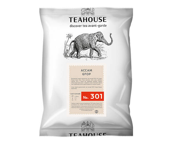 

Черный чай Teahouse №301 Ассам G.F.O.P 250 г