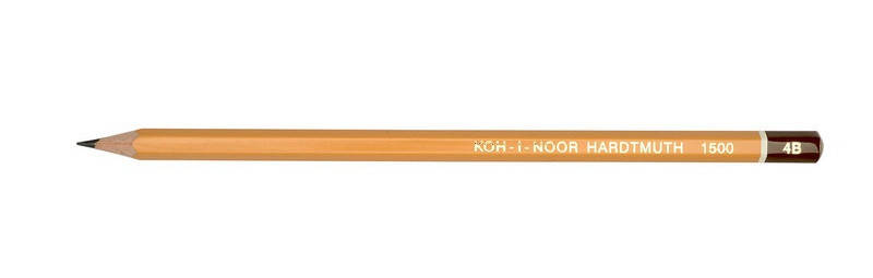 

Карандаш чернографитный 1500 (4B) Koh-I-Noor