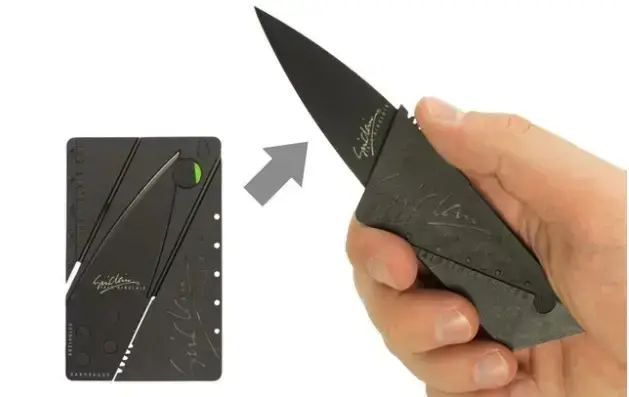 

Нож кредитка CardSharp Кард Шарп, Черный