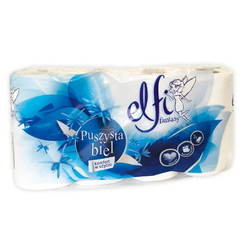 

Туалетная бумага "Elfi Fantasy", Белый