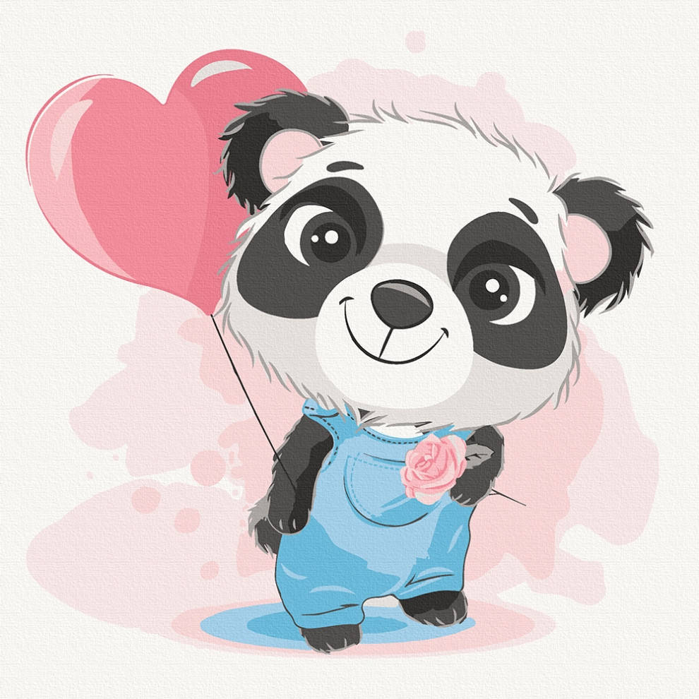 

Картина по номерам ArtCraft Панда с шариком (15534-AC) 30 х 30 см (Без коробки)