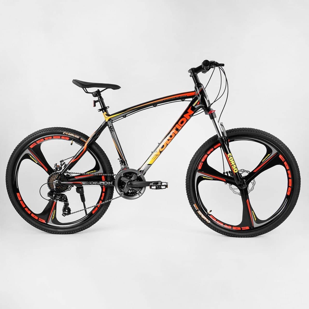 

Велосипед спортивный Corso Evolution 26 дюймов, Красный
