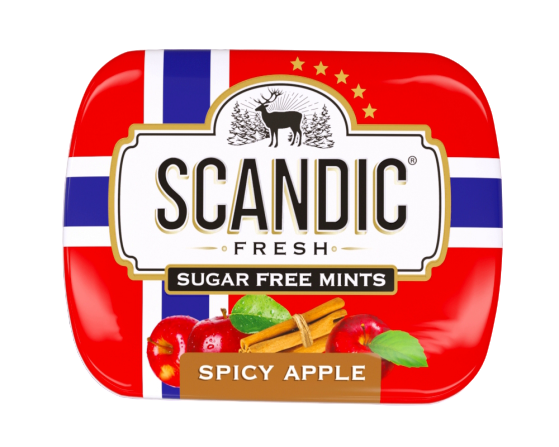 

Освежающие драже Energon SCANDIC без сахара вкус Пряное Яблоко (14 грамм)