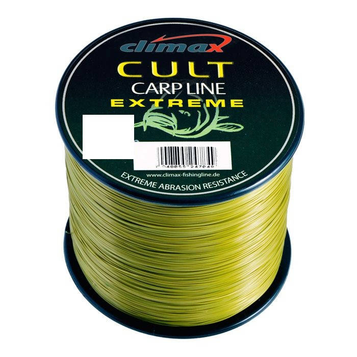 

Леска Climax CULT CARP EXTREME LINE mattolive 5.8 kg 1/4 lbs 1500m 0,28mm