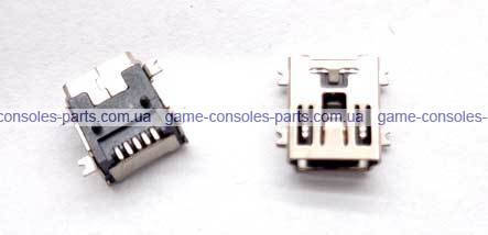 

Разъем Mini USB PS3 для беспроводного джойстика Dualshock 3 (Rev 2)