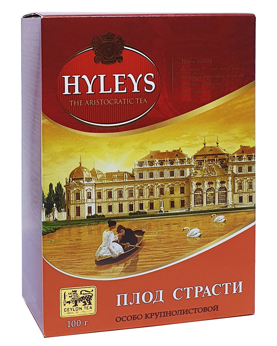 

Чай чорний з шматочками маракуйї Hyleys Плід пристрасти 100г (655)