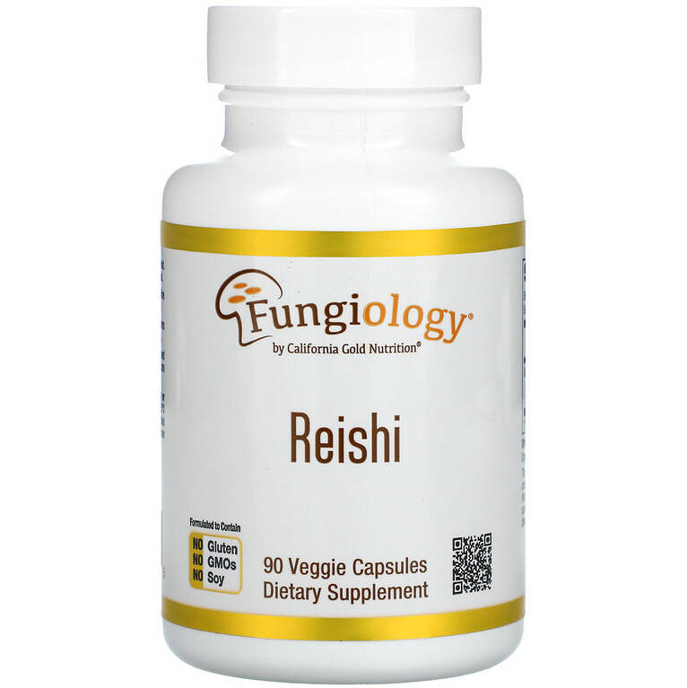 

Грибы Рейши California GOLD Nutrition "Reishi (Ganoderma lucidum)" (90 капсул)